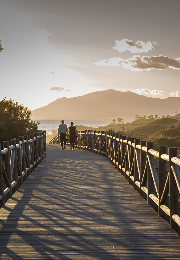 Over 28 km of promenade.